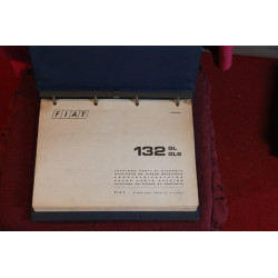 132 GL GLS     MECHANICS SPARE PARTS CATALOGUE (1° EDITION 1974)