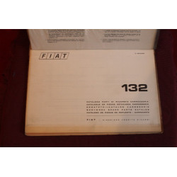 132      BODY SPARE PARTS CATALOGUE (1°EDITION 1972)