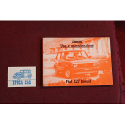 127 DIESEL      LIBRETTO USO E MANUTENZIONE (2°EDIZIONE 1981)