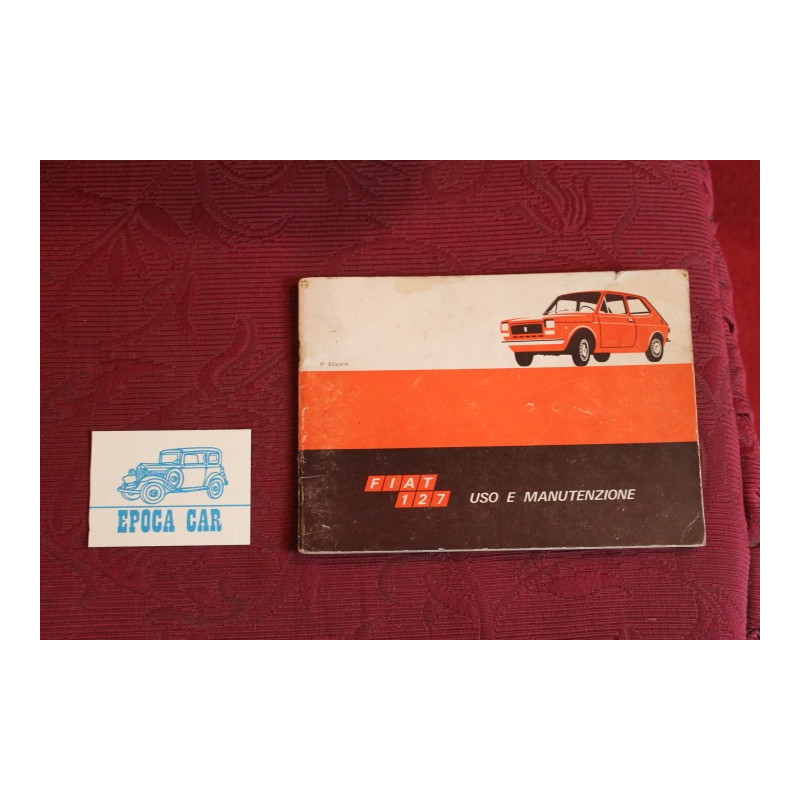 127       LIBRETTO USO E MANUTENZIONE (8°EDIZIONE1973)