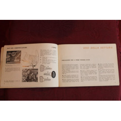 127       LIBRETTO USO E MANUTENZIONE (8°EDIZIONE1973)