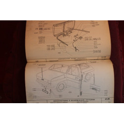 126      CATALOGO PARTI DI RICAMBIO-CARROZZERIA (1°EDIZIONE 1972)
