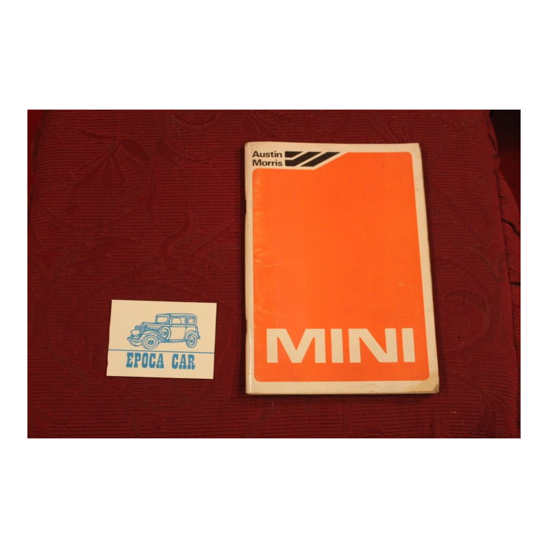 MINI  (AUSTIN-MORRIS)       LIBRETTO USO E MANUTENZIONE (2°EDIZIONE 1981)