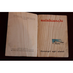 CONSIGLI AGLI UTENTI   (9°EDIZIONE 1963)  qualche alone e pagine un pò ondulate.
