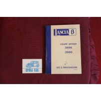 BETA COUPE' SPIDER 1600   2000      USE AND SERVICE BOOK (7°EDITION 1977)
