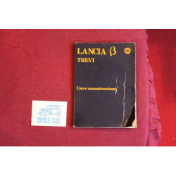 BETA TREVI      USE AND SERVICE BOOK (1980)  cover with defects