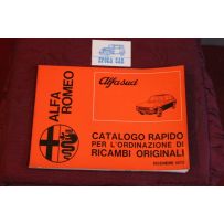 ALFASUD       SPARE PARTS CATALOGUE (1972)