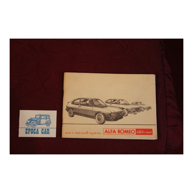 ALFASUD       USE AND SERVICE BOOK (1981)