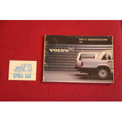 VOLVO 740    USE AND SERVICE BOOK (1986) IN ITALIAN