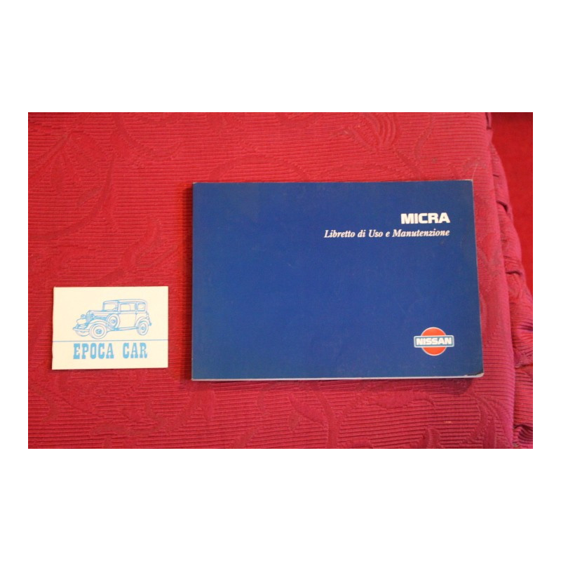 NISSAN MICRA   LIBRETTO USO E MANUTENZIONE (1996) IN ITALIANO
