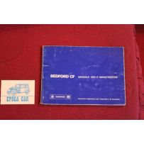 FORD BEDFORD CF    USE AND SERVICE BOOK (1978) IN ITALIAN