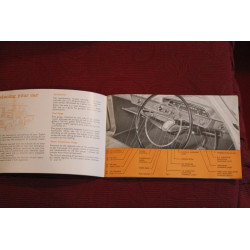 FORD ZEPHYR 4 e 6       OWNER' S HANDBOOK (1962) IN ENGLISH