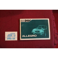 AUSTIN-MORRIS  ALLEGRO     USE AND SERVICE BOOK (1979) IN ITALIAN
