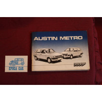 AUSTIN  METRO     USE AND SERVICE BOOK (1985) IN ITALIAN