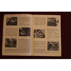 OPEL REKORD  USE AND SERVICE BOOK (MANUEL D' ENTRETIEN) (1960) IN FRENCH
