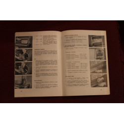 OPEL REKORD    USE AND SERVICE BOOK (1968) IN ITALIAN