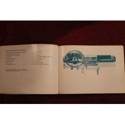 MERCEDES-BENZ   207D  307D     USE AND SERVICE BOOK (INSTRUCTIONS DE SERVICE) IN FRENCH