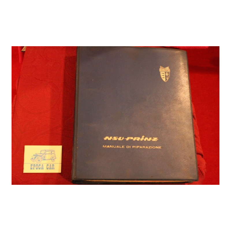 NSU PRINZ       HANDBOOK FOR REPAIRS   IN ITALIAN