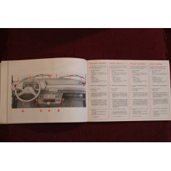 PEUGEOT 104 Z     LIBRETTO USO E MANUTENZIONE (1980)  MULTILINGUE