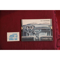 CITROEN LNA   USE AND SERVICE BOOK (1982)  IN ITALIAN