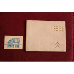 CITROEN DS       USE AND SERVICE BOOK (1968) IN ITALIAN