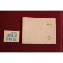CITROEN DS       USE AND SERVICE BOOK (1968) IN ITALIAN