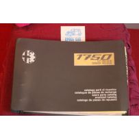 1750 GT VELOCE   SPIDER VELOCE      MECHANICS AND BODY SPARE PARTS CATALOGUE (1968)