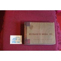 ESATAU B   SPARE PARTS CATALOGUE (2° EDITION 1960) cover with defect, some pages dirty