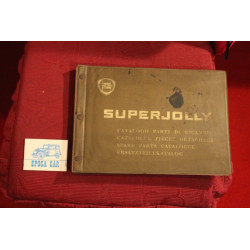 SUPERJOLLY   SPARE PARTS CATALOGUE (1964) spot in cover, inside good