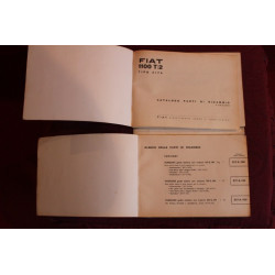1100 T /2  tipo 217 A    CATALOGO PARTI DI RICAMBIO-MECCANICA (2° EDIZIONE 1961) discrete condizioni