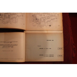MOTORE    309     CATALOGO PARTI DI RICAMBIO (1° EDIZIONE 1959) copertina un pò rovinata