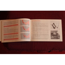 DUCATO      USE AND SERVICE BOOK (1° EDITION 1981) good condition