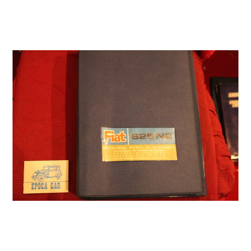 625 N2       CATALOGO PARTI DI RICAMBIO (1° EDIZIONE 1968) buone condizioni