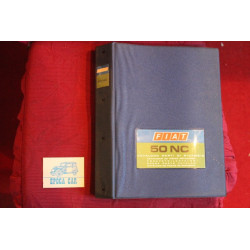50 NC     SPARE PARTS CATALOGUE (1° EDITION 1972) cover lopsided