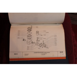 655 N        CATALOGO PARTI DI RICAMBIO (1° EDIZIONE 1970)  buono stato