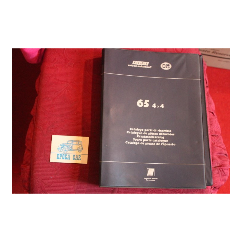 FIAT - OM  65  4 X 4      SPARE PARTS CATALOGUE  (1° EDIZIONE 1976) good condition