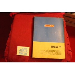 850 T      CATALOGO PARTI DI RICAMBIO-CARROZZERIA (1° EDIZIONE 1970) discreto stato